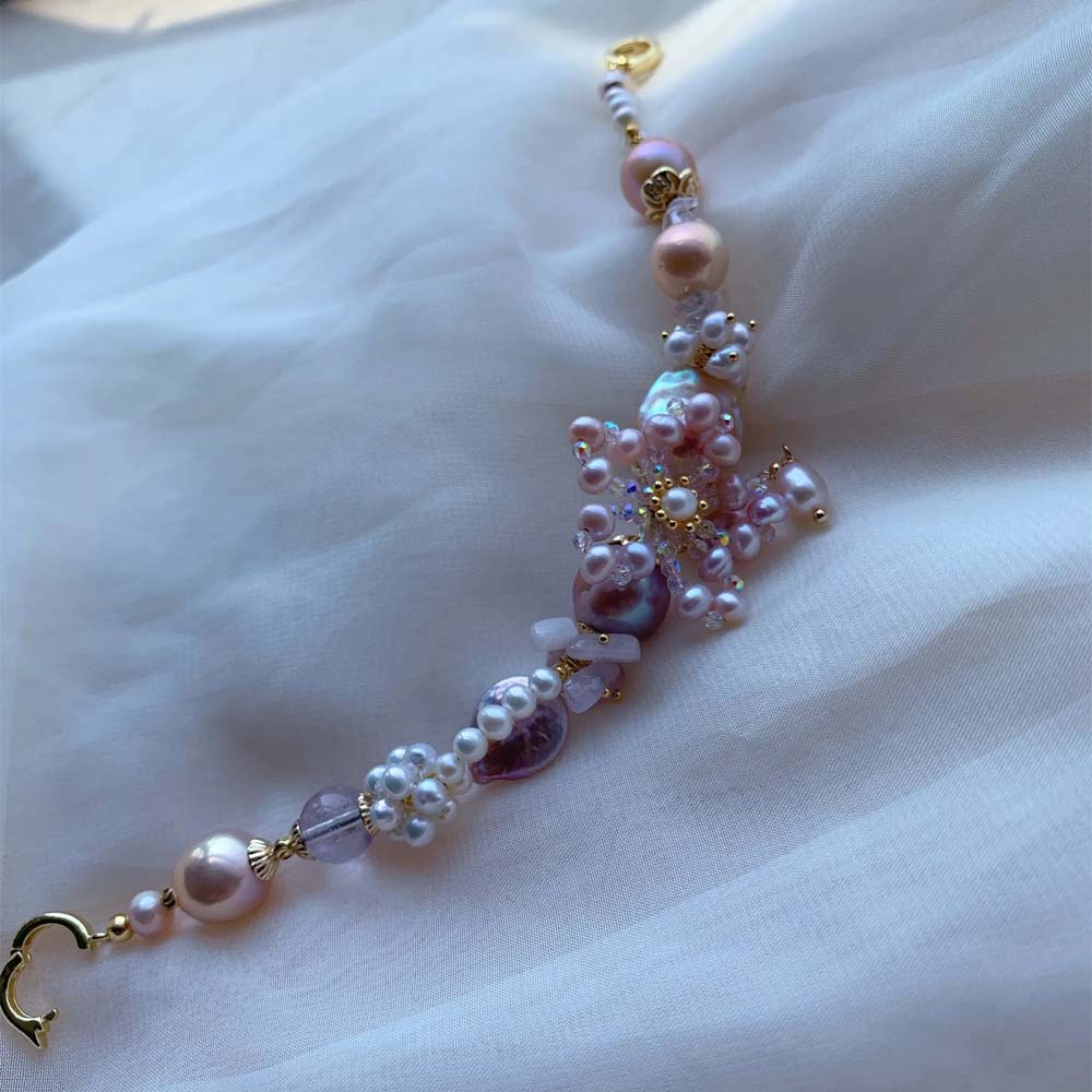 Amelie Pink Baroque Pearl Bracelet (3).jpg