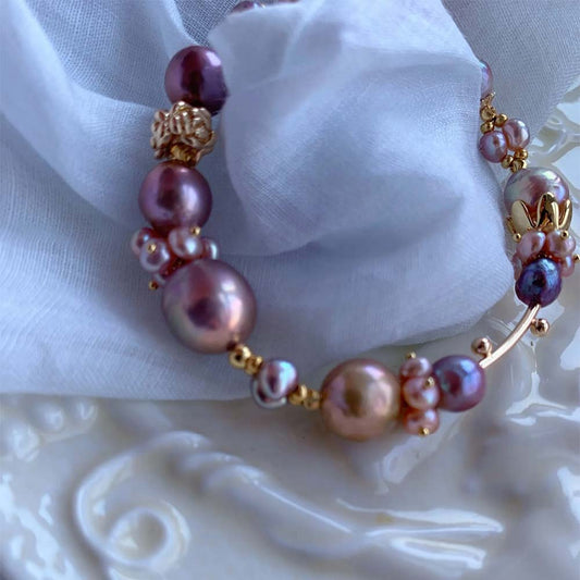 Iris Purple Pink Baroque Pearl Bracelet (1).jpg