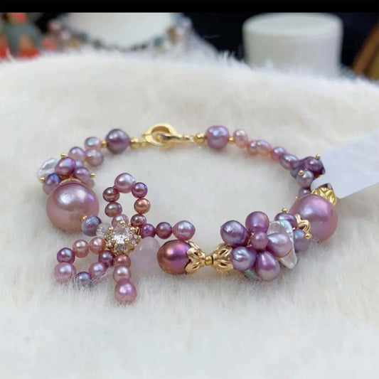 Rosalie Pink Baroque Pearl Bracelet.jpg